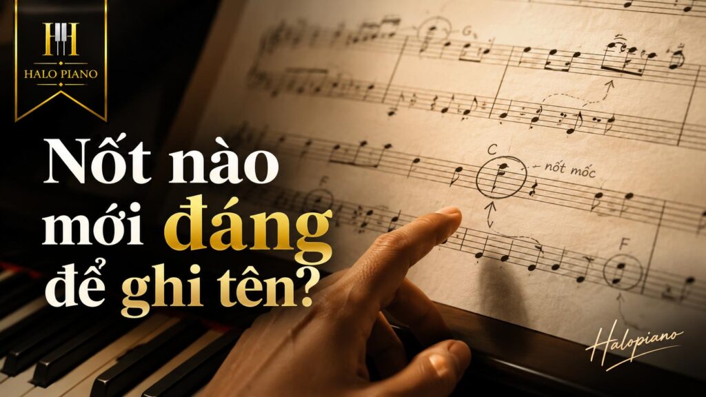 Note nào mới đáng để ghi tên?