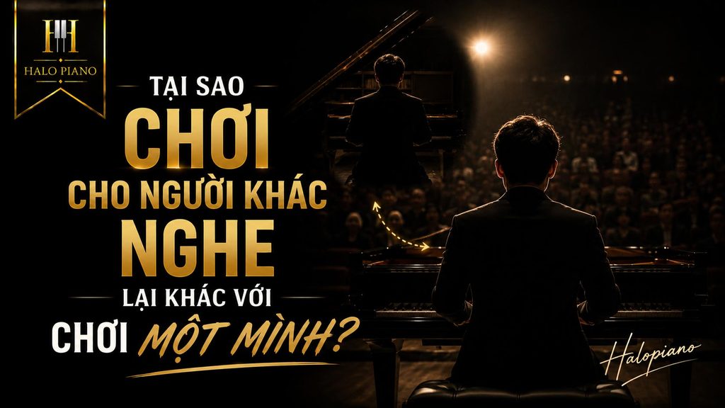 Tại sao chơi cho người khác nghe lại khác với chơi một mình?
